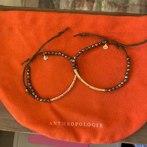 Set of 2 Tai Adjustable Bracelets